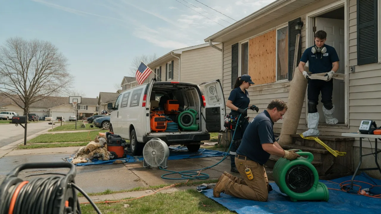 Water Damage Restoration in Muncie, IN near me